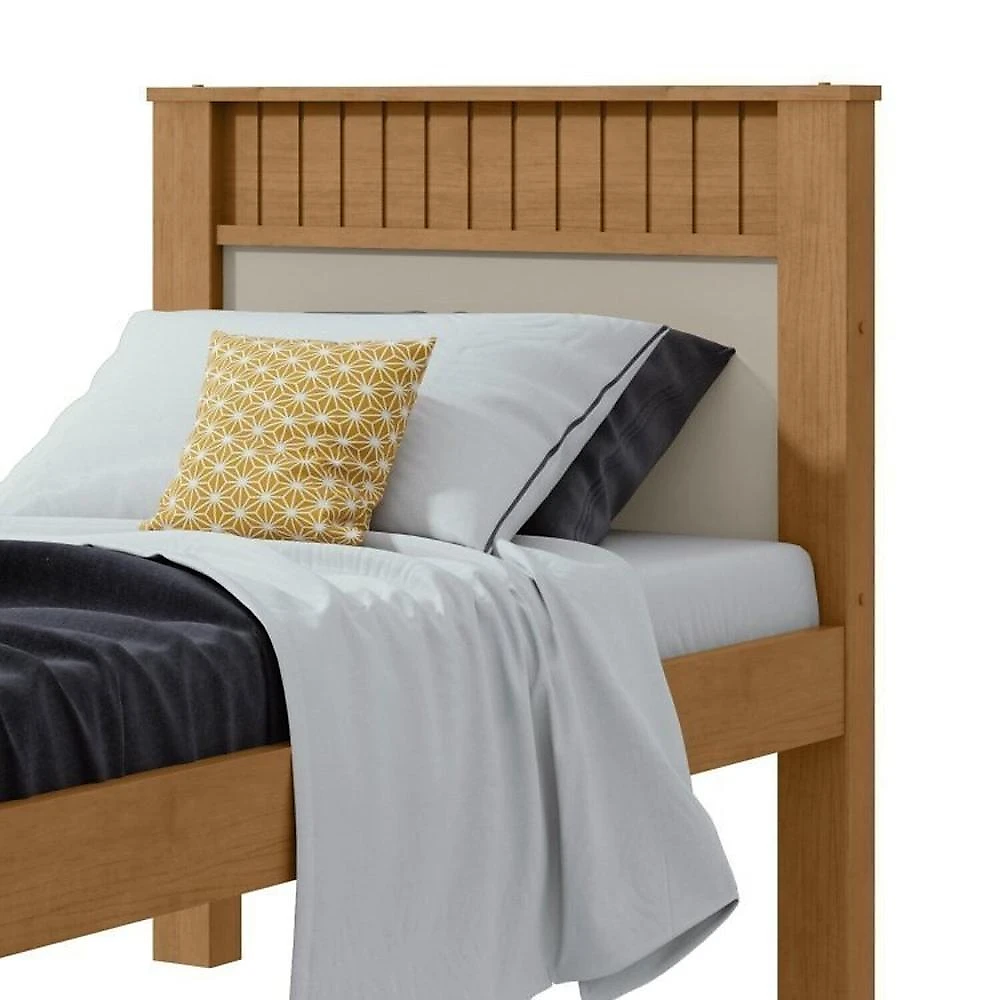 Quarto Infantil com Guarda-roupa Solteiro 4 Portas 2 Gavetas Alonzo e Cama Solteiro Athenas Amêndoa Clean