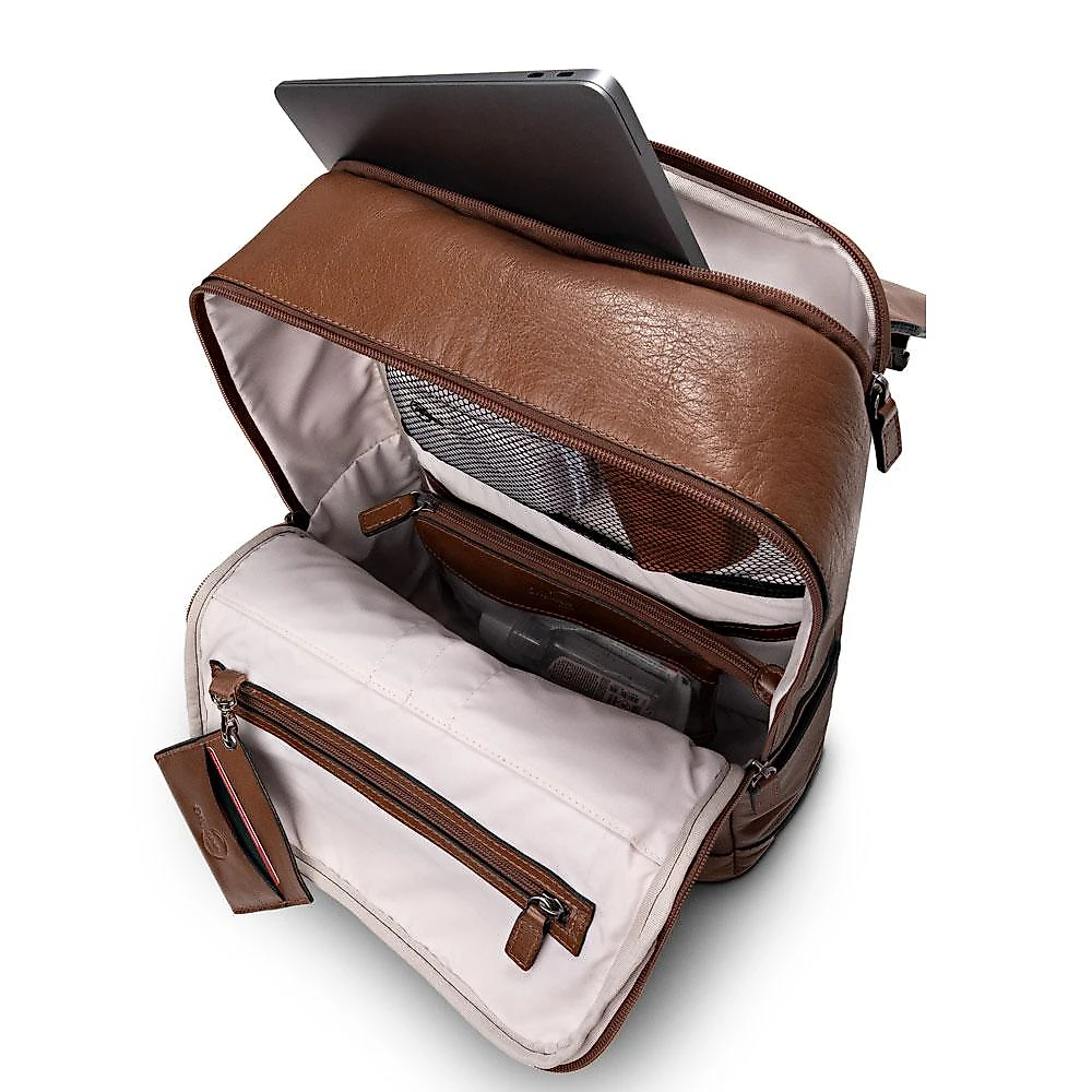 Mochila de Couro Pampas Côrtes, Originais iPlace, Marrom