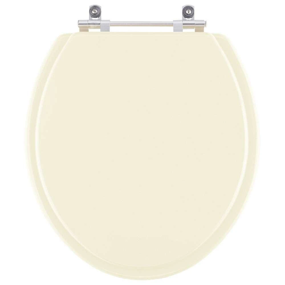 Assento Sanitário Flamingo Alongado Resina Plástica Bege Claro Pontto Lavabo