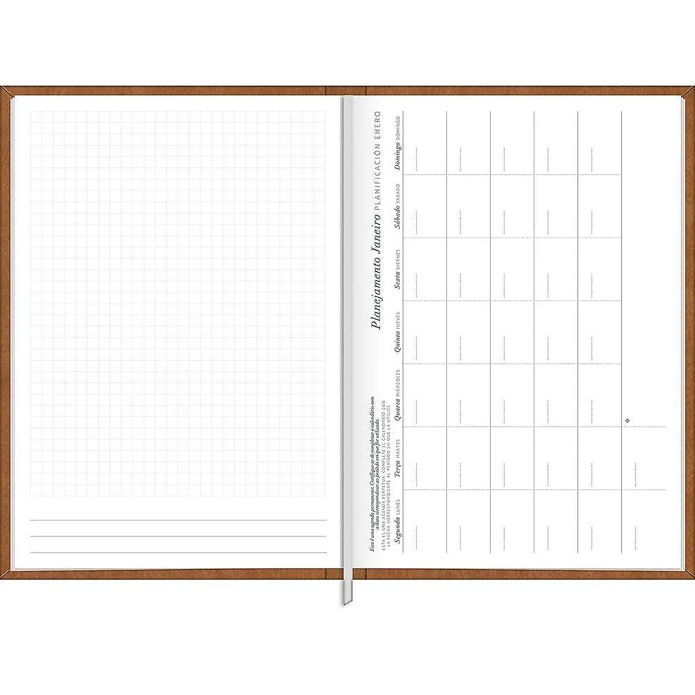 Agenda Executiva Tilibra Permanente Costurada Diária 14,5 X 20,5 cm webcontinental-7891027120832