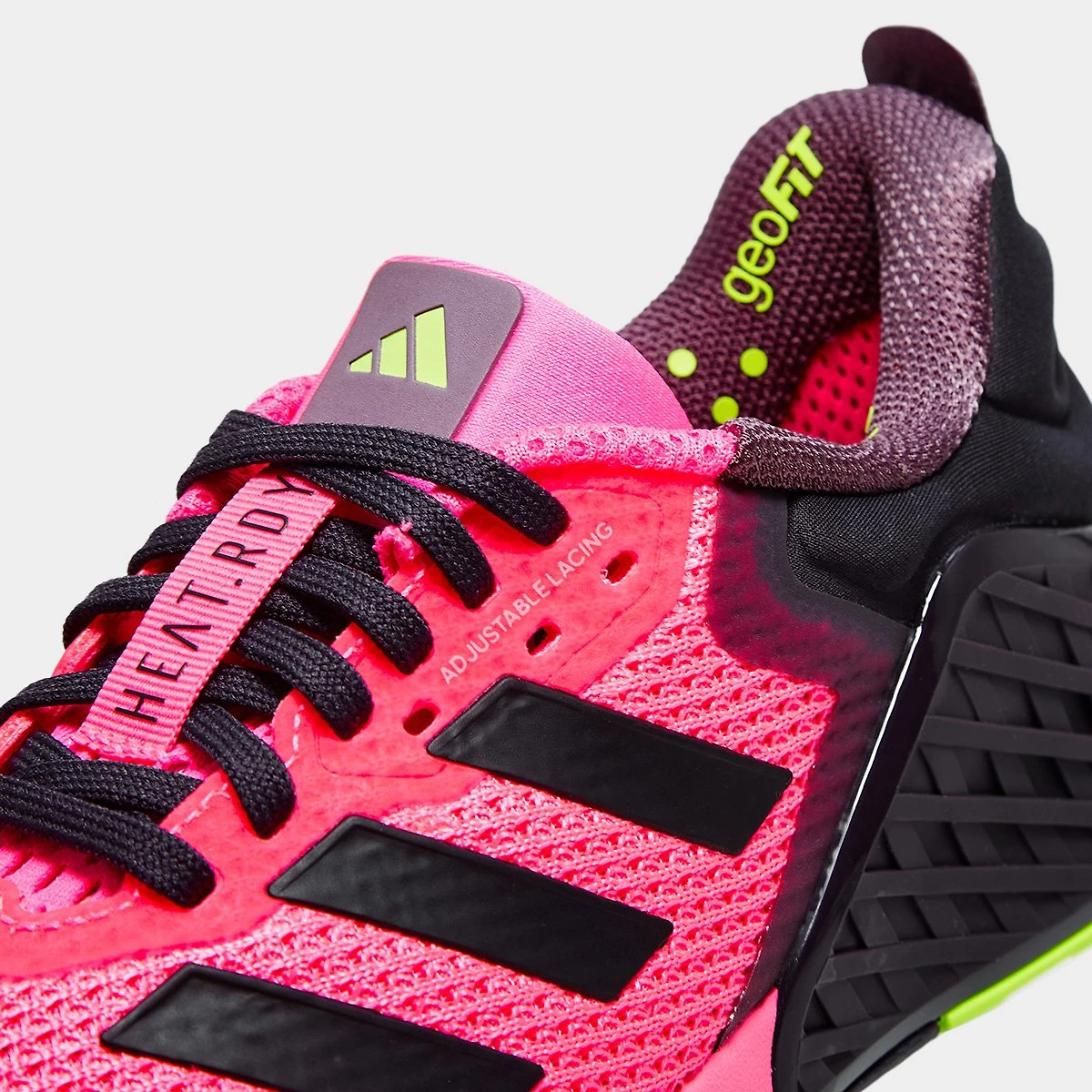 Tênis Adidas Dropset 3 Rosa+Azul - 34