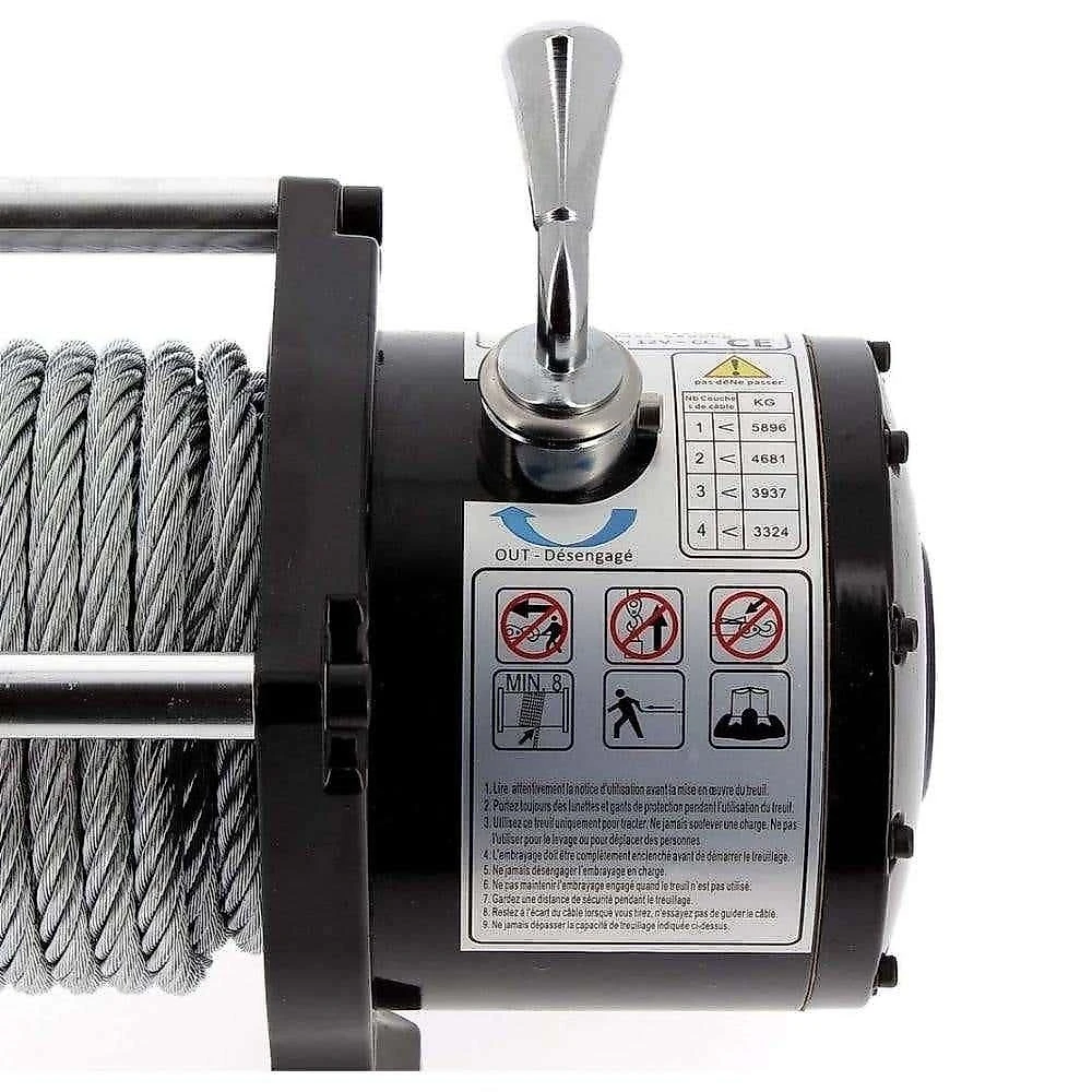 Guincho Elétrico 12V 12000LB com Controle Remoto sem Fio IWME004 IMPORTWAY