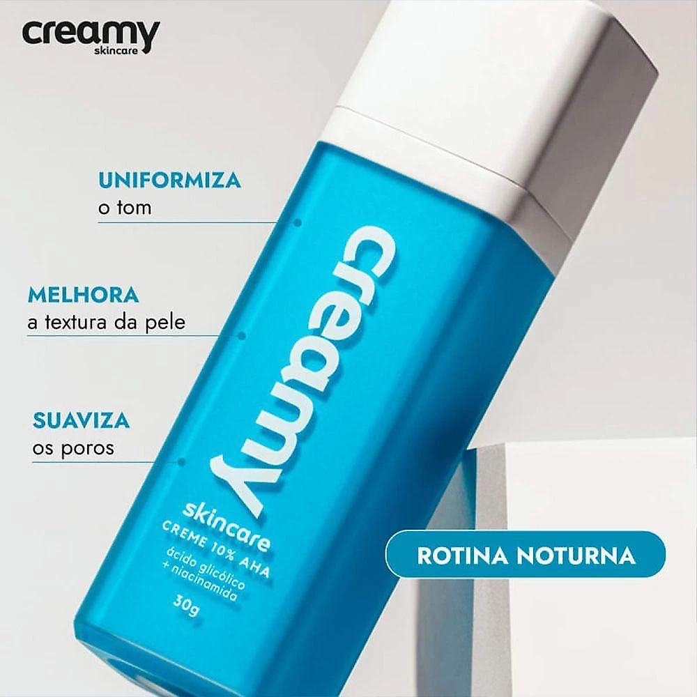 Kit Skincare Facial Kit Creamy Vitamina C Glicólico 2 Produtos 30ML