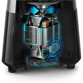 Liquidificador Philips Walita Série 5000 RI2242 3L 1200W 12 Velocidades Preto 110V