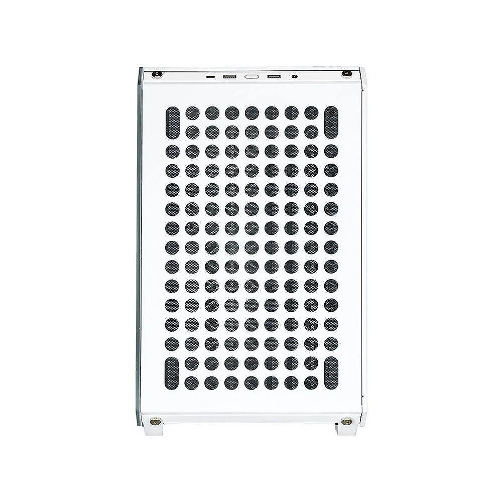Gabinete Gamer Minitorre Qube 500 Flatpack White Q500-WGNN-S00 E-ATX Aço Branco Cooler Master