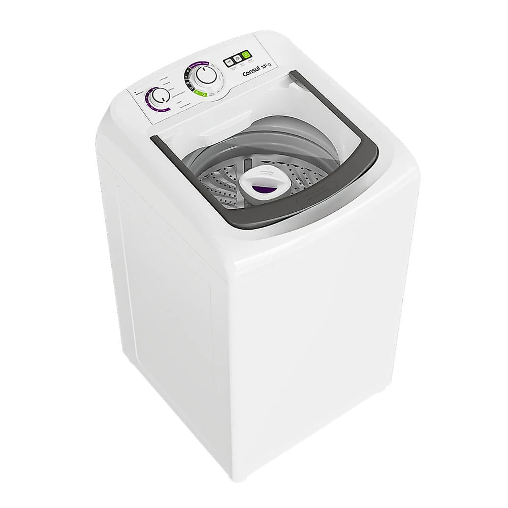 Máquina de Lavar 13Kg CWH13AB com Dosagem Econômica Consul Branco - 110V