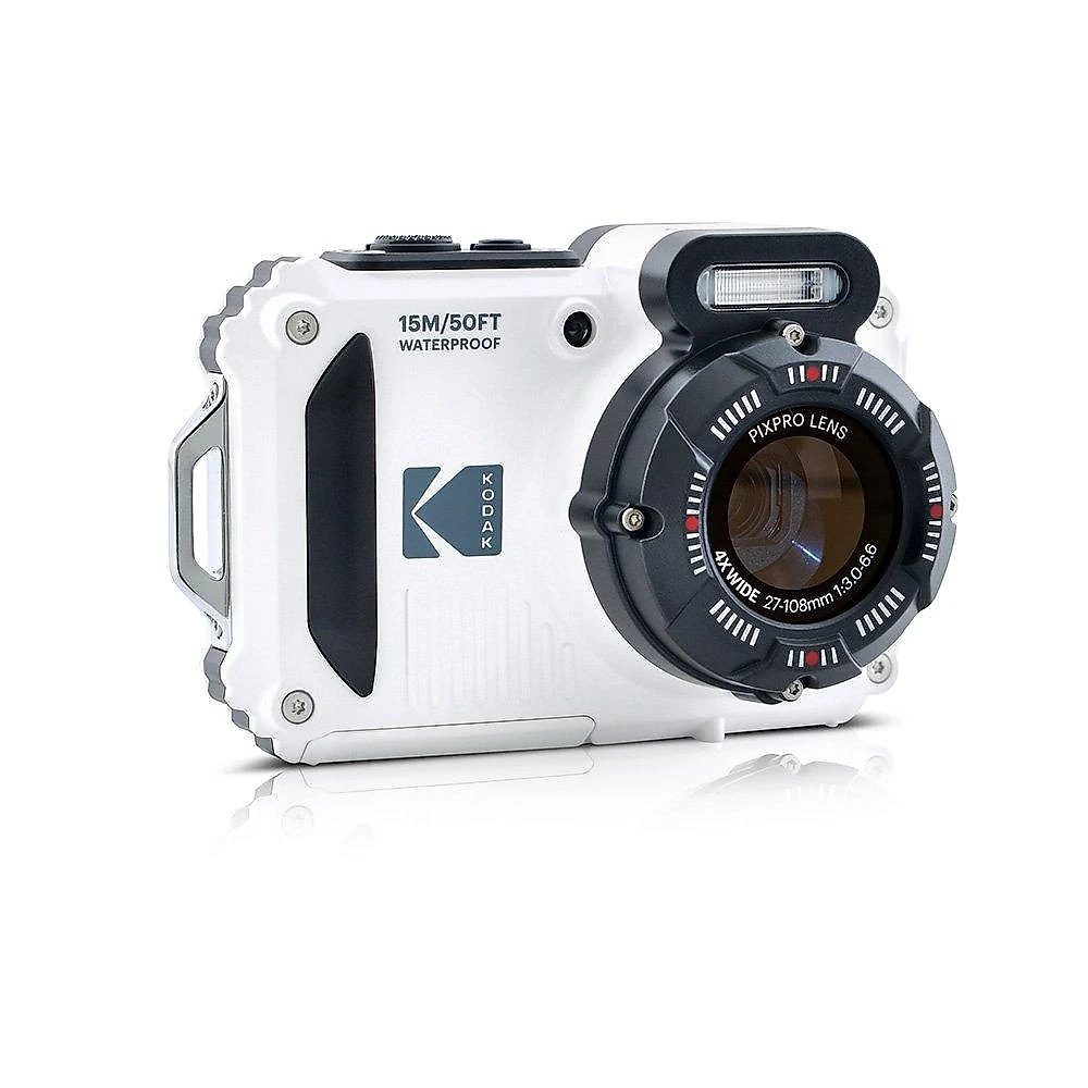 Câmera Compacta Kodak PIXPRO WPZ2, 16 MP, Full HD, LCD 2,7", Branca - CAK20020