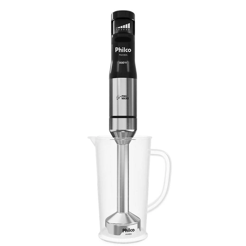 Mixer Philco PMX80A 1050ML 800W Velocidade Variável Preto 110V