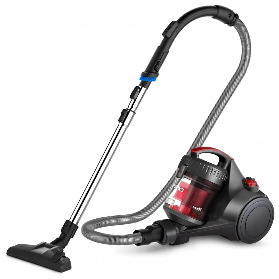 Aspirador de Pó Multifuncional com Fio e Acessórios, 110V 960W, EUREKA, Vermelho