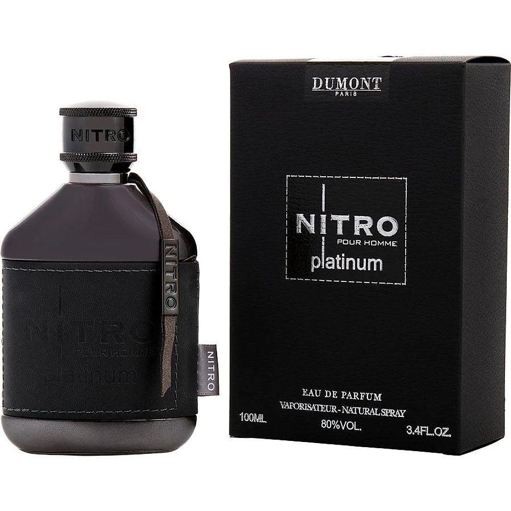 Perfume Masculino Dumont Paris Nitro Platinum Pour Homme Edp Spray 100 ml