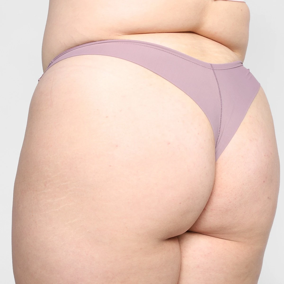 Miniatura Calcinha Fio Dental Plus Size Dilady Rendada Rosa Escuro - 48