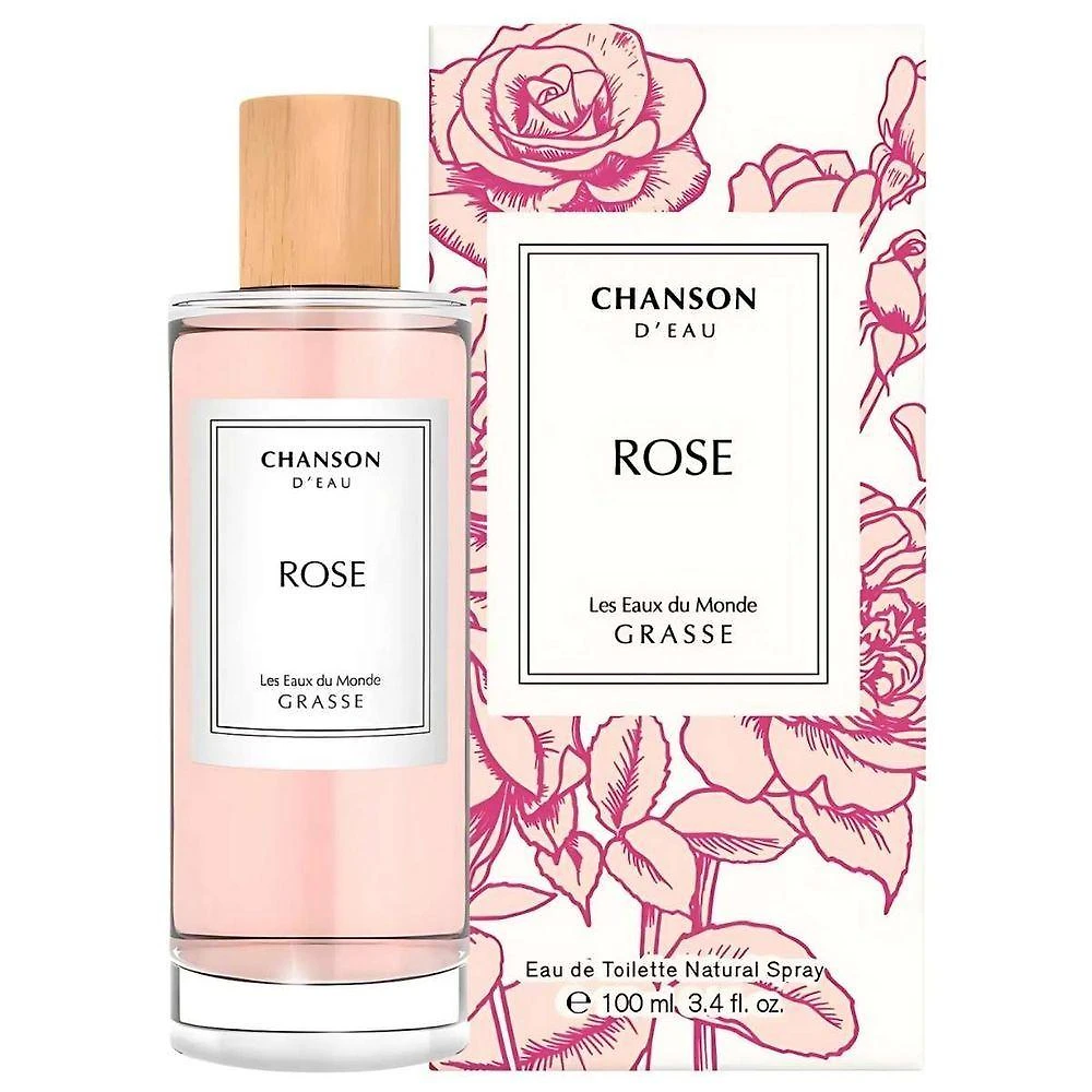 Perfume Chanson D'eau Rose Feminino Eau de Toilette Floral 100ML