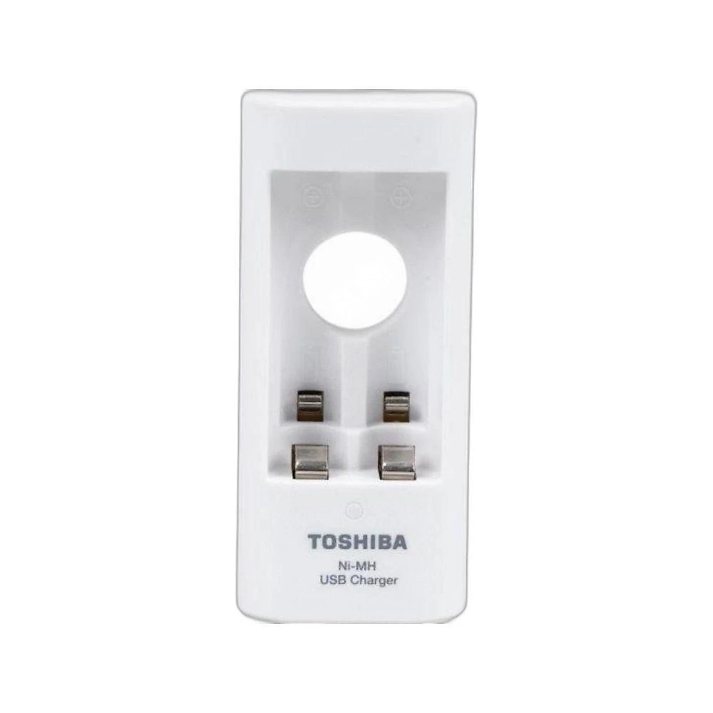 Carregador de Pilhas USB Toshiba TNHC-6GME4 Branco com 4 webcontinental-4904530593741