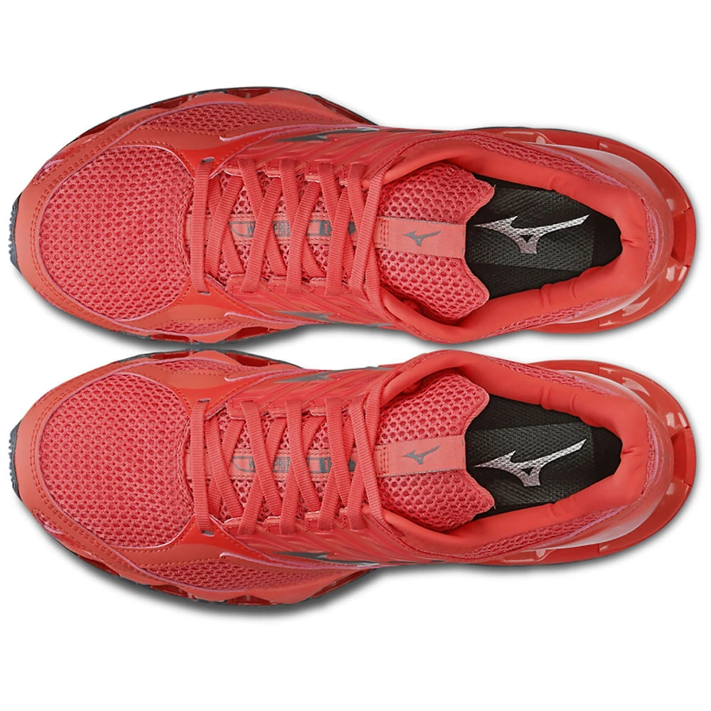Miniatura Tênis Unissex Mizuno Wave Prophecy 13-S 34 Vermelho