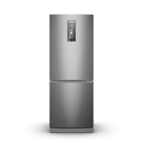 Geladeira Panasonic Inverse 475L Frost Free BB64X Aço Escovado
