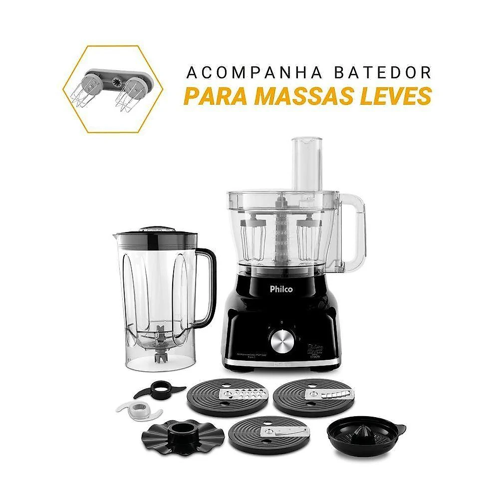 Multiprocessador Philco 9x1 Turbo PMP1600P 1700W 110V