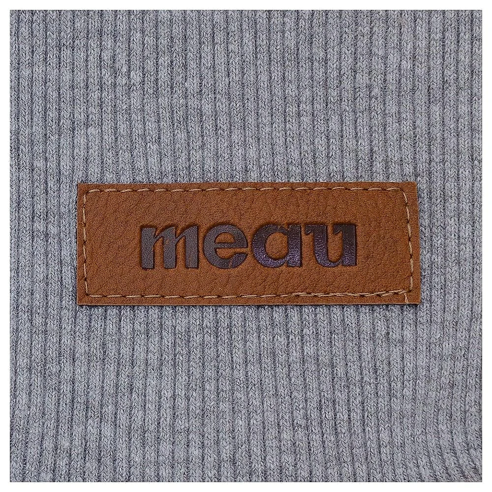 Moletom Meau Cacharrel de Malha Cinza - Tam. 04