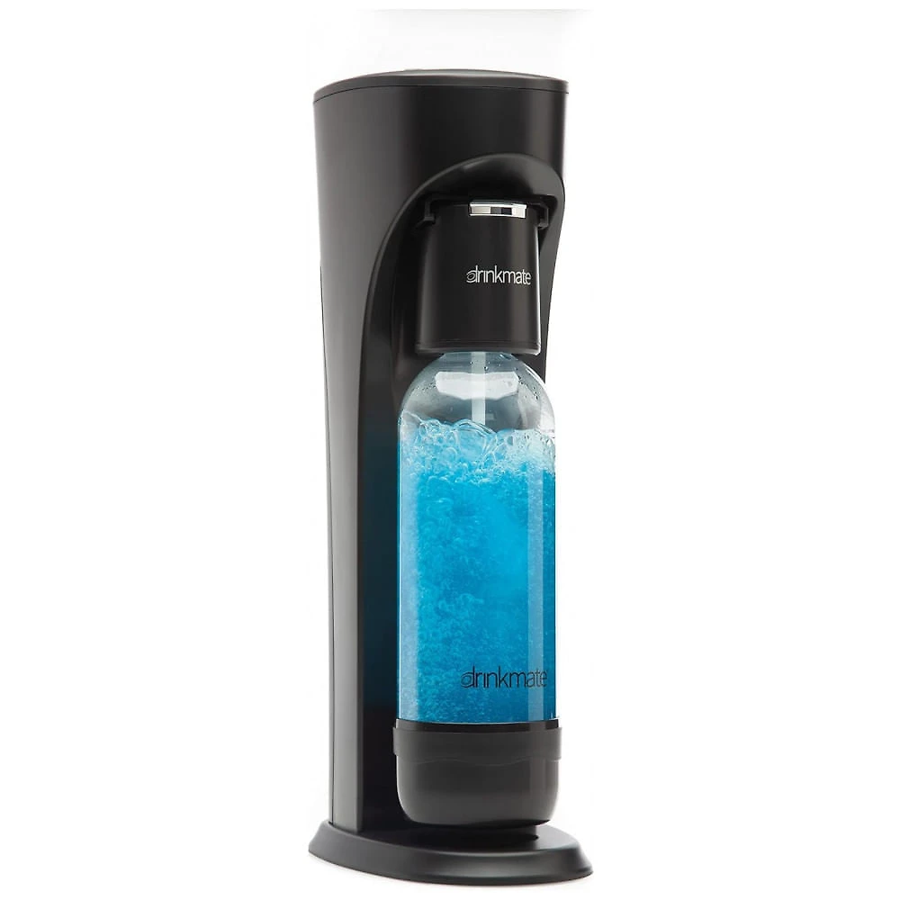 Máquina Para Gaseificar Água e Refrigerante Natural, Não Inclui Cilindro de CO2, Preta