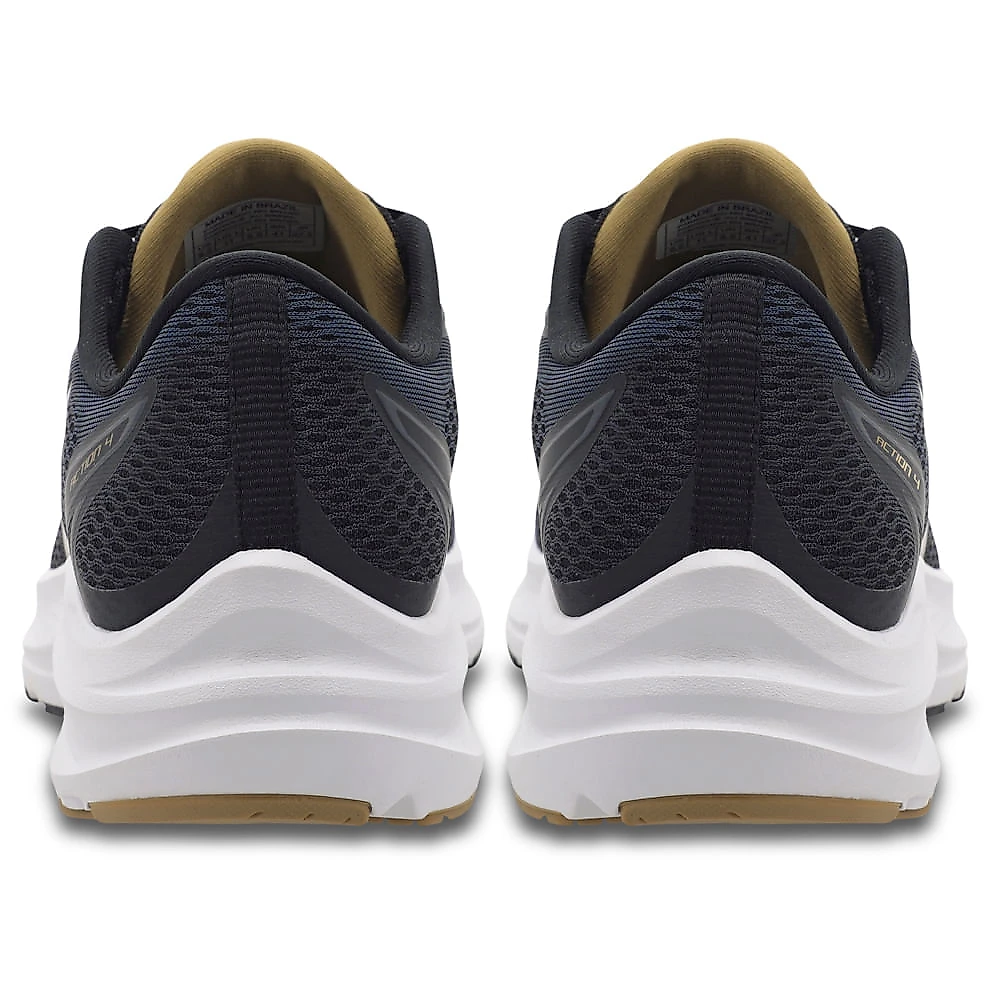 Miniatura Tênis de Corrida Masculino Mizuno Action 4 Preto - 38