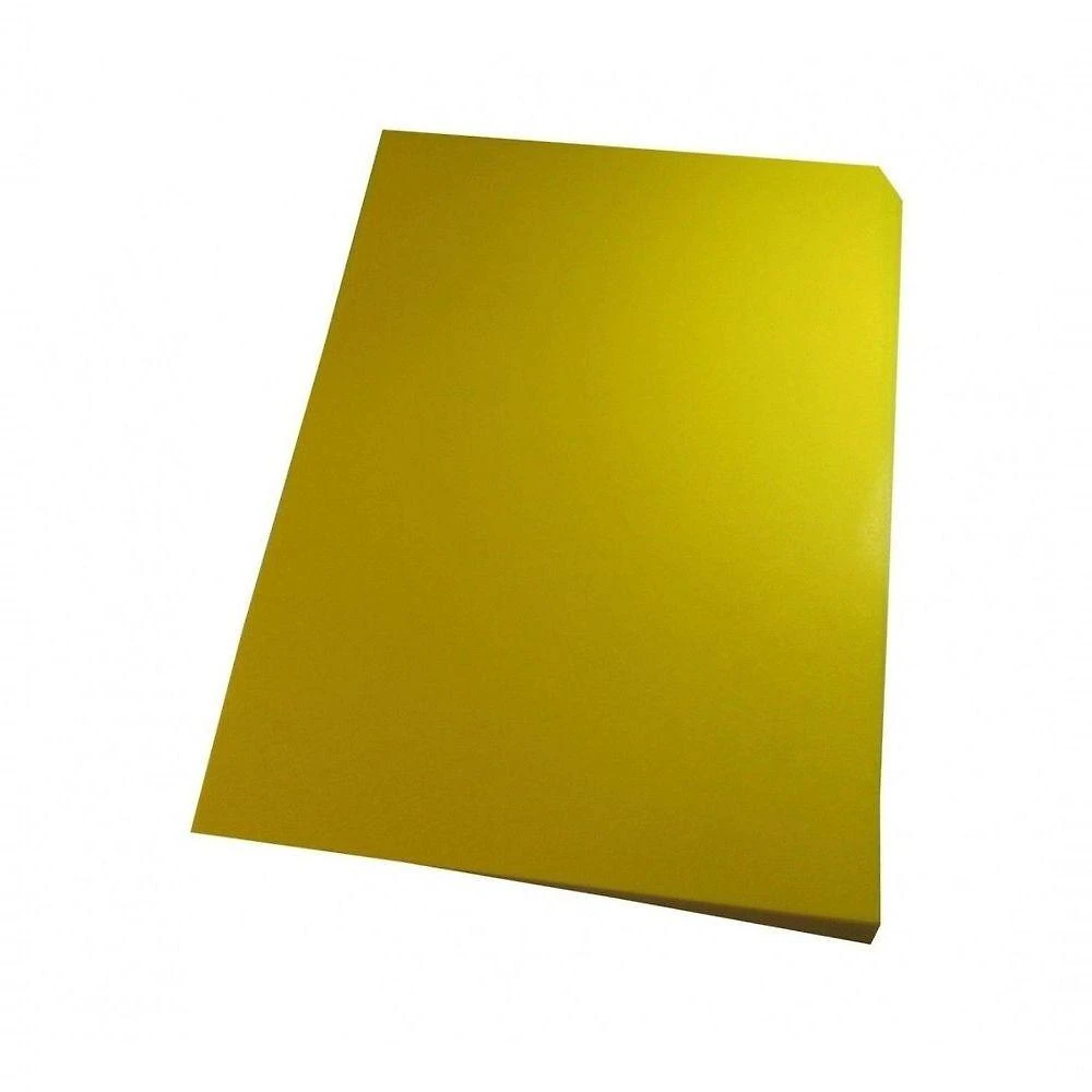 Capa para Encadernacao Lassane Capas P Encadernacao Colorida Tamanho A3 Couro Amarelo