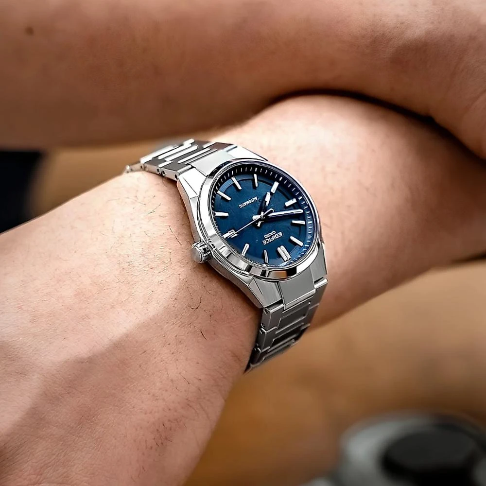 Relógio Casio Edifice Automático EFK-110D-2ADR Azul