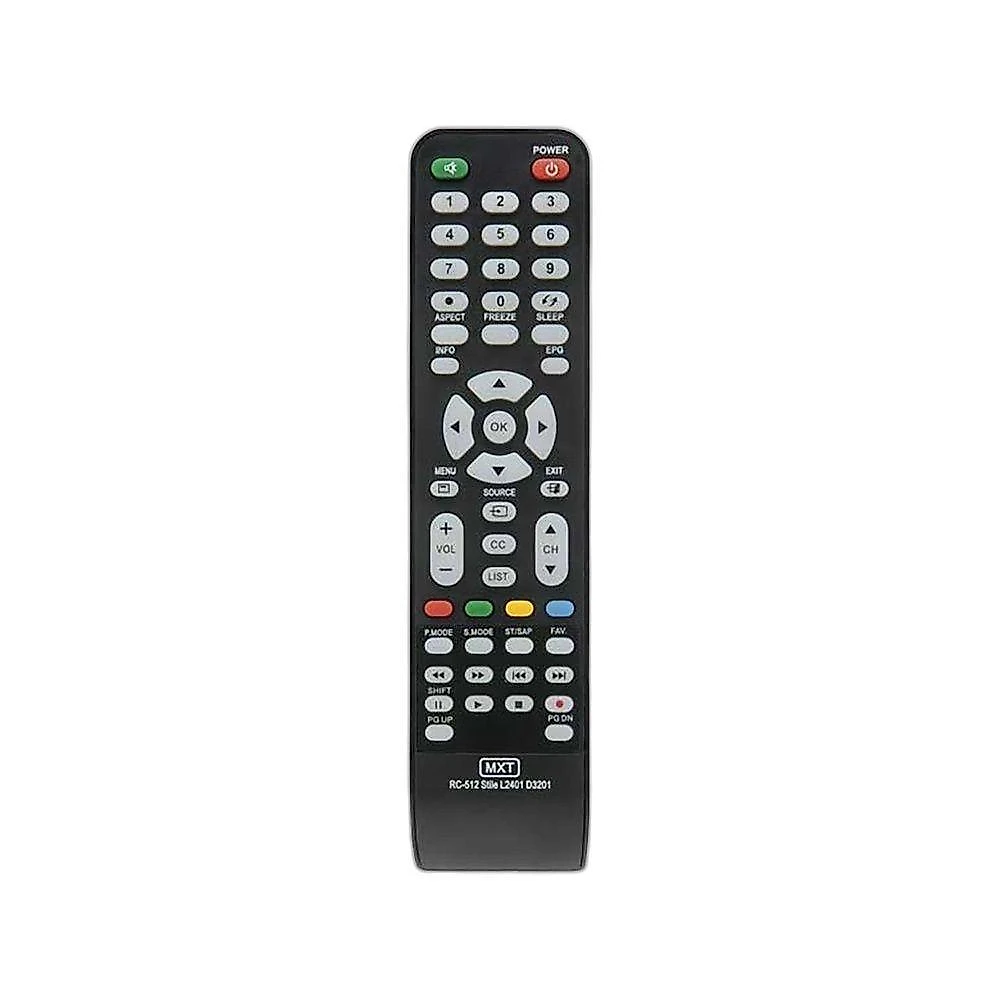 Controle Remoto Grupo MXT 01157 CCE RC-512 Stile L2401 D3201