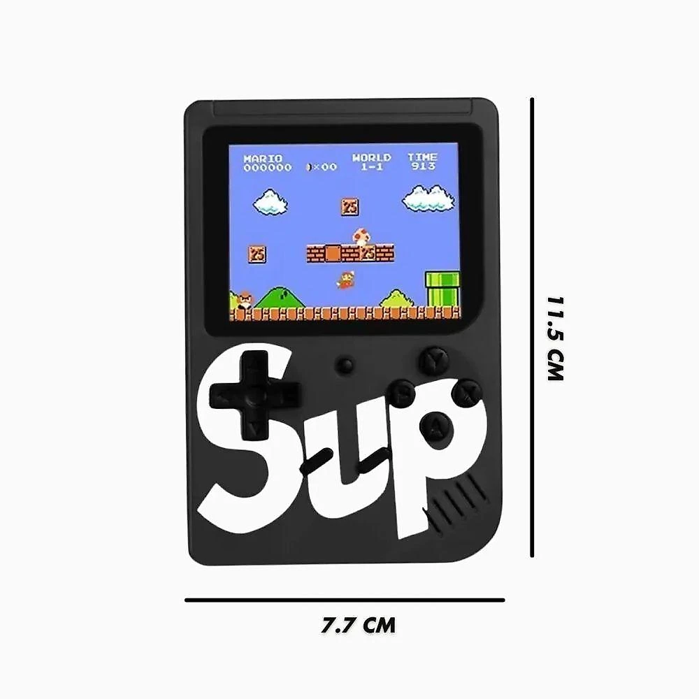 Mini Game Portátil Sup Game Box Plus Utimix com 500 Jogos Retrô Tela Colorida Saída AV para TV