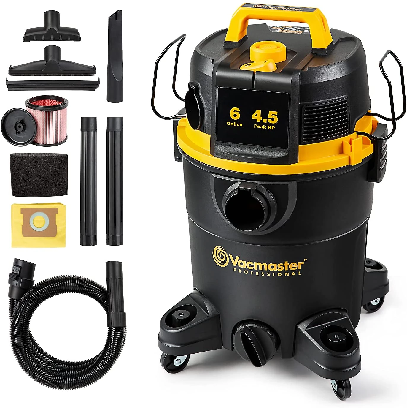 Vacmaster VDK611PF Aspirador de Pó Seco e Úmido 22L 45 Pico H
