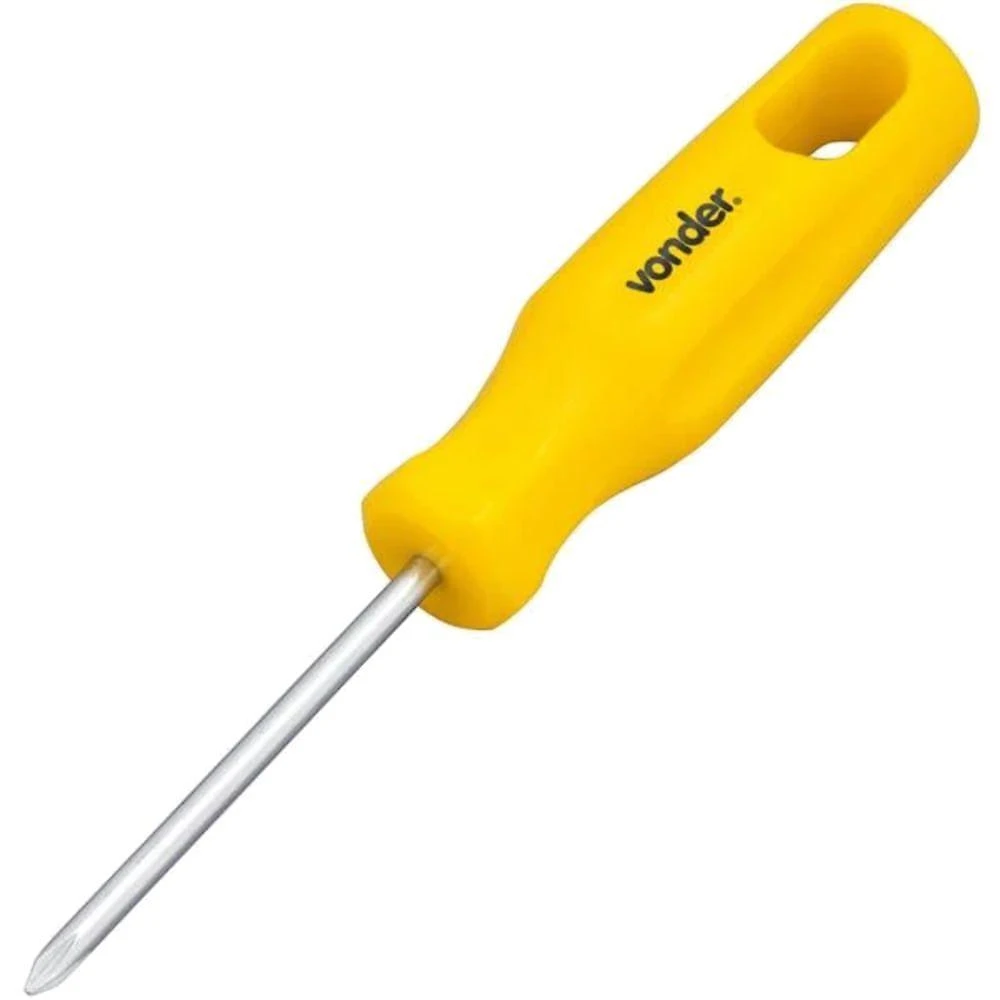 Chave Phillips A 1/8x2 Cromado - 3072218200 - Vonder