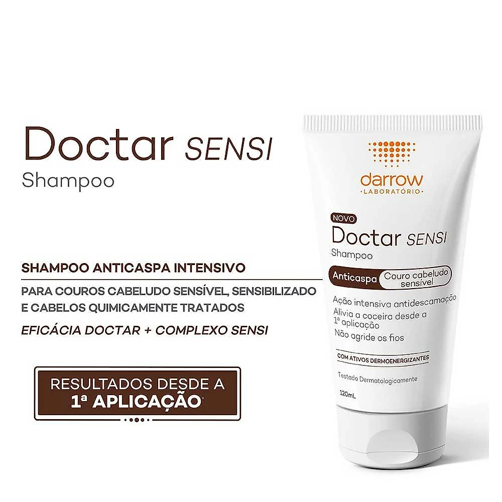 Darrow doctar sensi - shampoo anticaspa 120ml