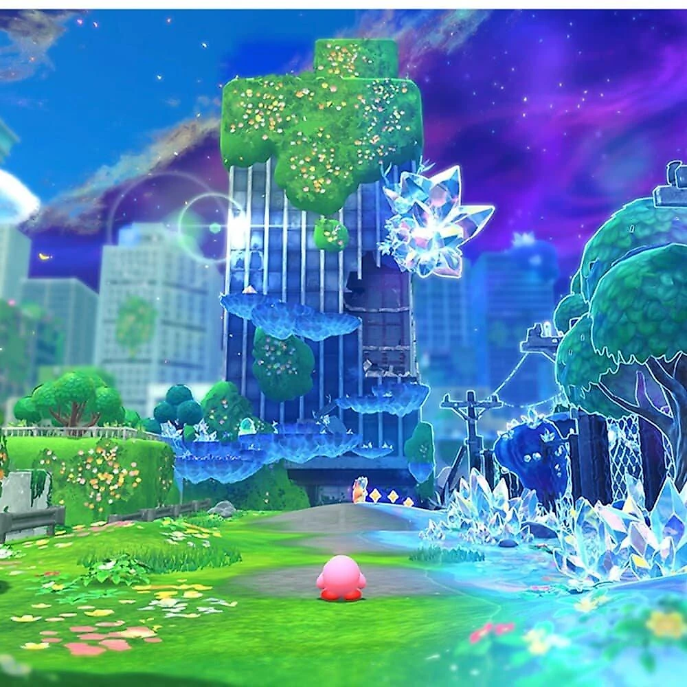 Jogo Kirby and the Forgotten Land + Star-Crossed World, Para Nintendo Switch 2 - NBSPARZGB