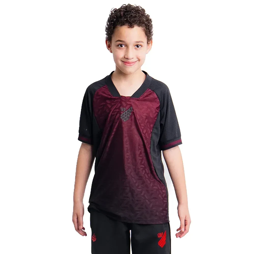 Camiseta Juvenil Champion Vinho