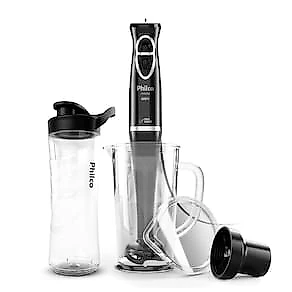 Mixer 2 em 1 PMX40A 400W com Copo 800ml e Liquidificador Squeeze 110V
