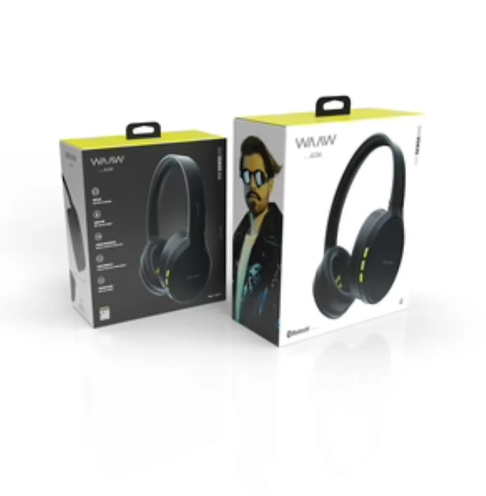 Fone ouvido waaw by alok sense 200hb bt microfone over ear