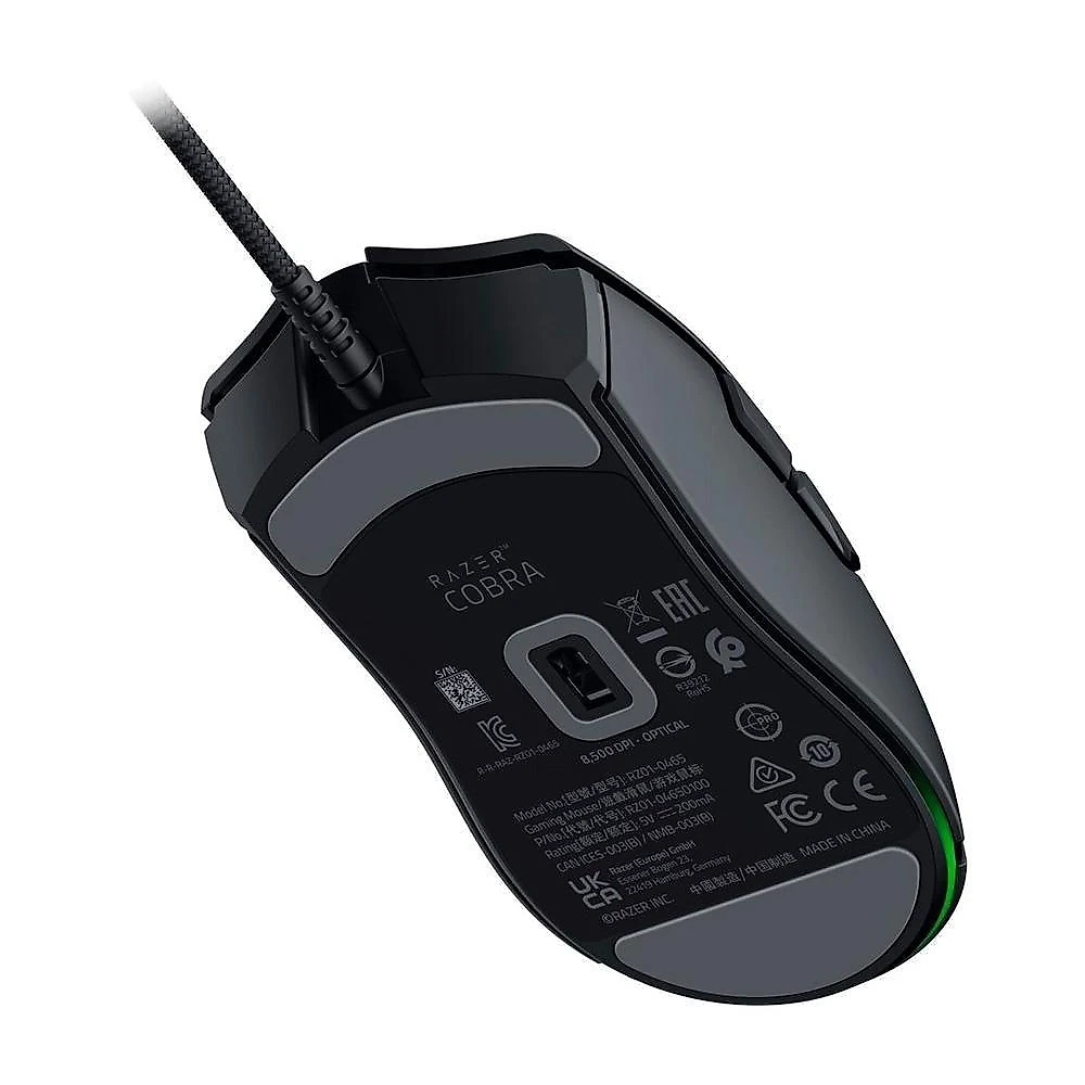 Mouse Gamer Razer Cobra, Chroma RGB, 8500 DPI, Switch Optical, Preto - RZ0104650100R3U   