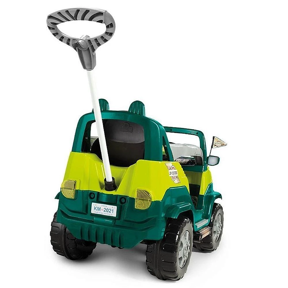 Veículo para Bebê Diipi com Som Dois em um Verde Calesita Brinquedos