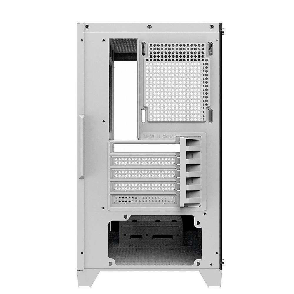 Gabinete Gamer Forcefield Twr White Ghost