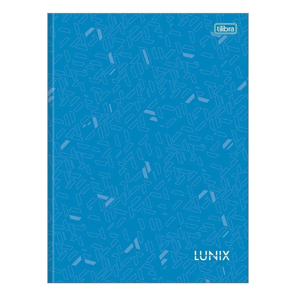 Caderno Brochura Capa Dura Universitário A4 1 Matéria 80 Folhas Lunix Tilibra Estampa 3