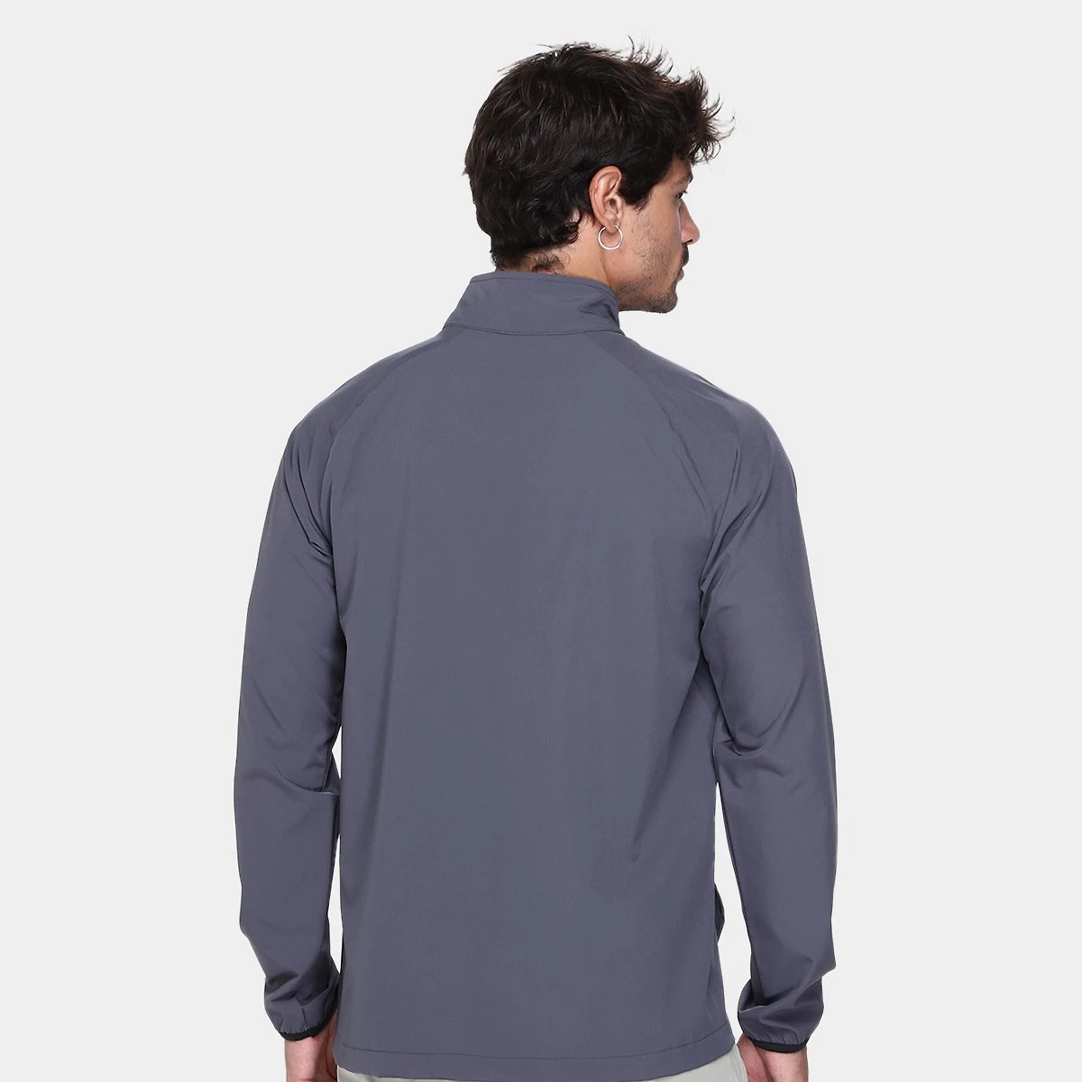Miniatura Jaqueta Fila Essential Floating Masculina Grafite+Preto - G