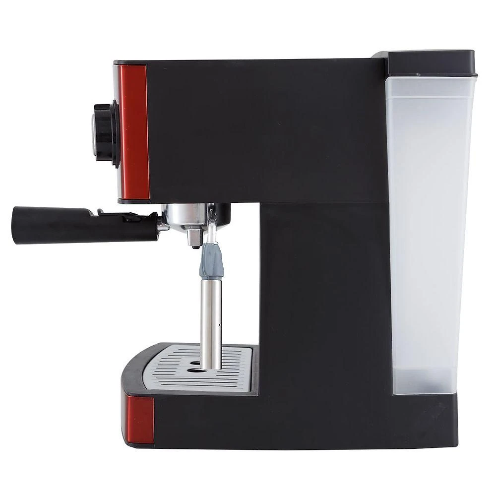 Miniatura Cafeteira Expresso & Cápsulas Philco 20 Bar Inox Red PCF24 220V