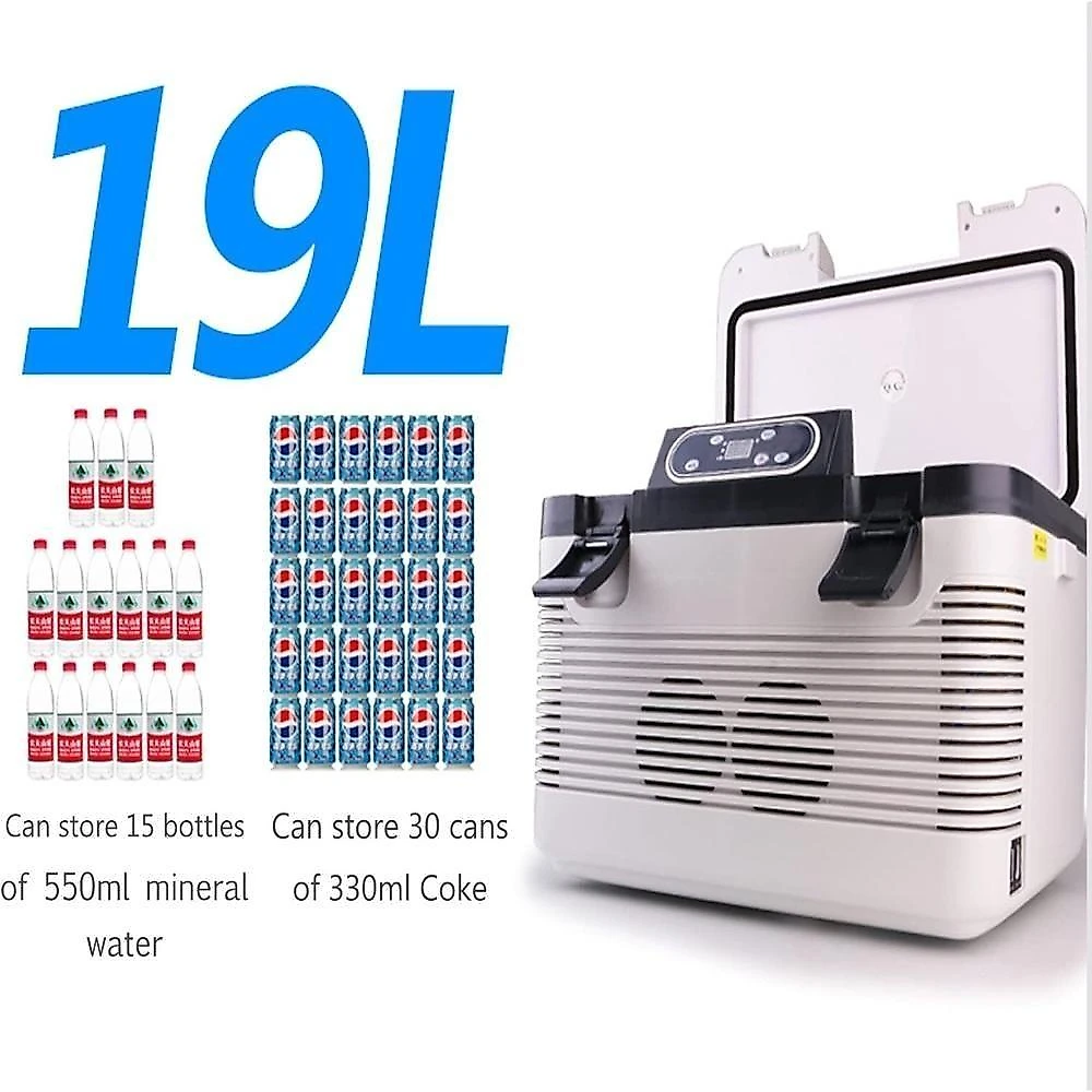 Mini Geladeira Portátil Kangur Multiuso 19L Branco Resfria e Aquece 220V