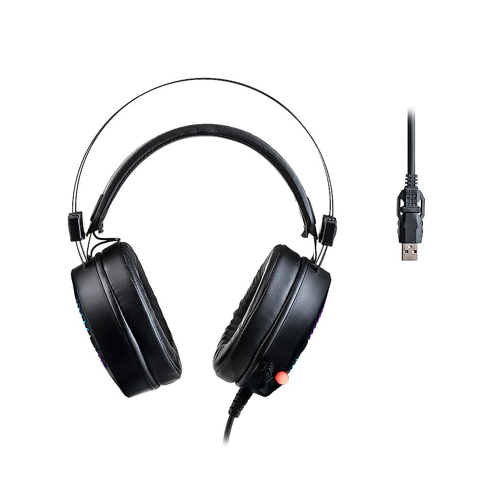 Warrior flamma headset gamer rgb usb 2.0 - ph306out [reembalado] preto
