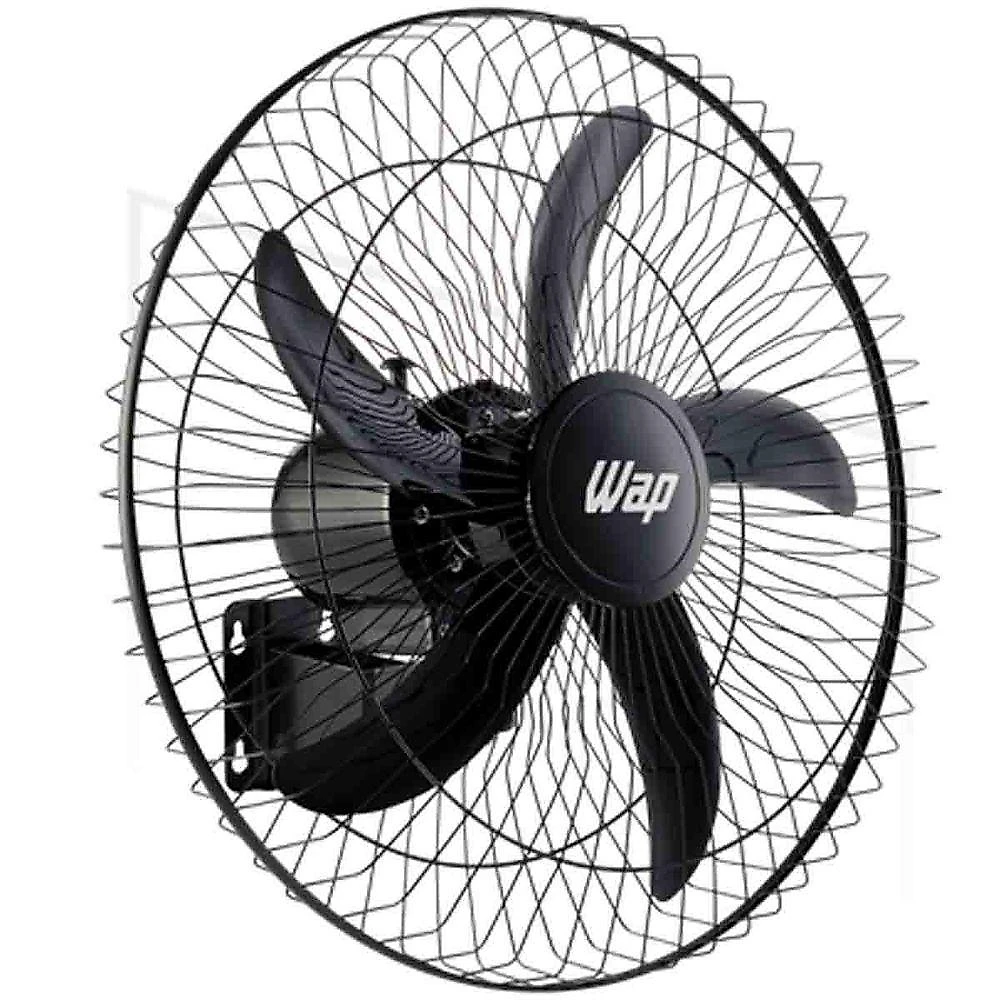 Kit 2 Ventilador De Parede Wap Rajada Pro60 Turbo 5 Pás Bivolt