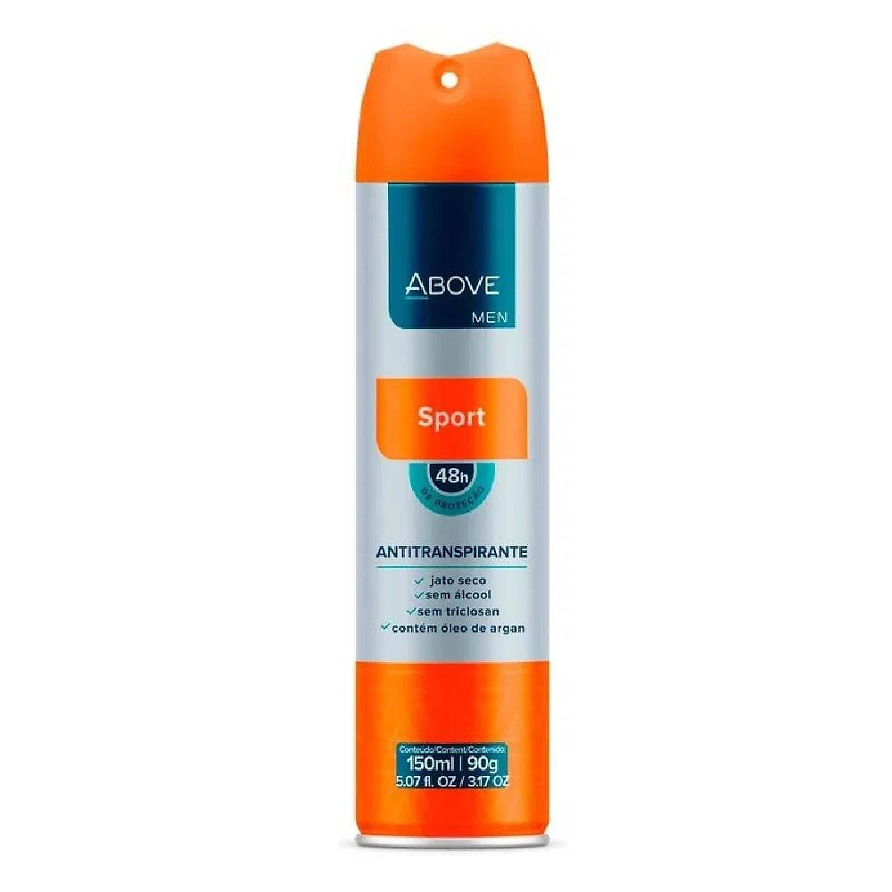 Desodorante Aerosol Above Classic Sport 150ml