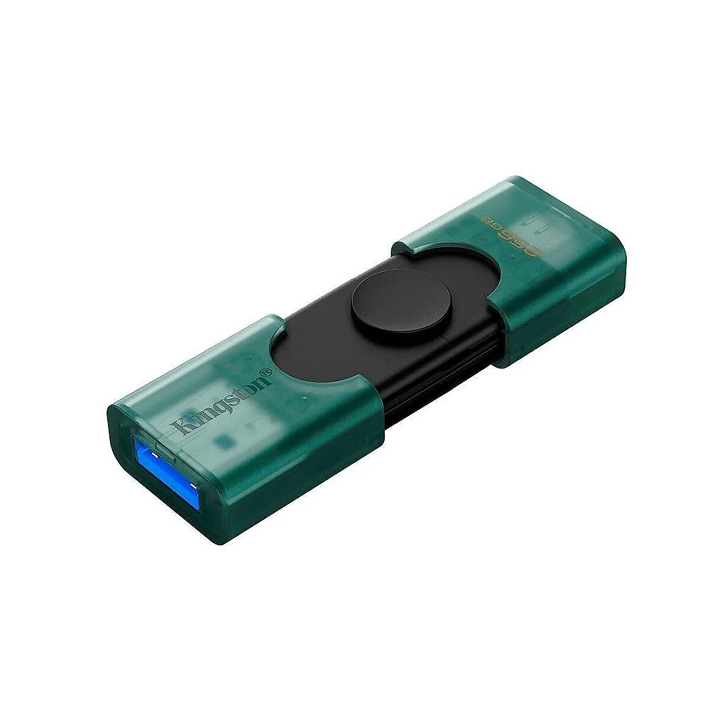 Pen Drive Kingston, 256GB, USB-A + USB-C 3.2 Gen1, DataTraveler DuoG2 - DTDEG2/256GB