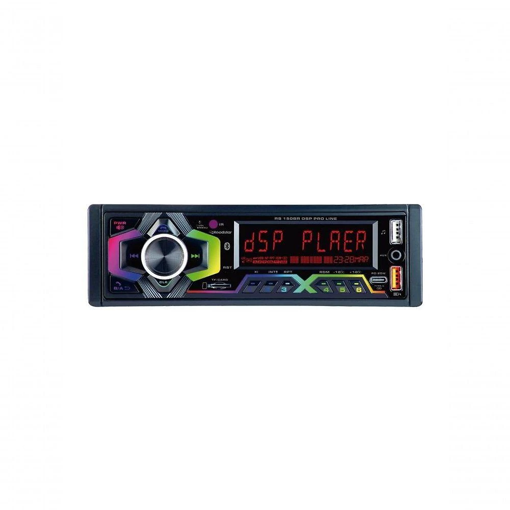 Auto Radio Roadstar Rs150br Am-fm Bluetooth Dsp Pro Line