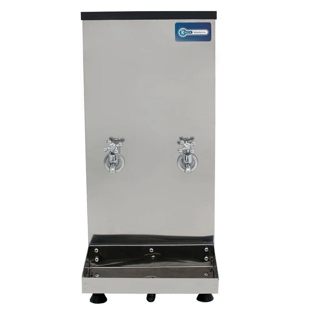 Bebedouro industrial de mesa kx02b-c ng 2t com compressor Água gelada e natural inox 110v