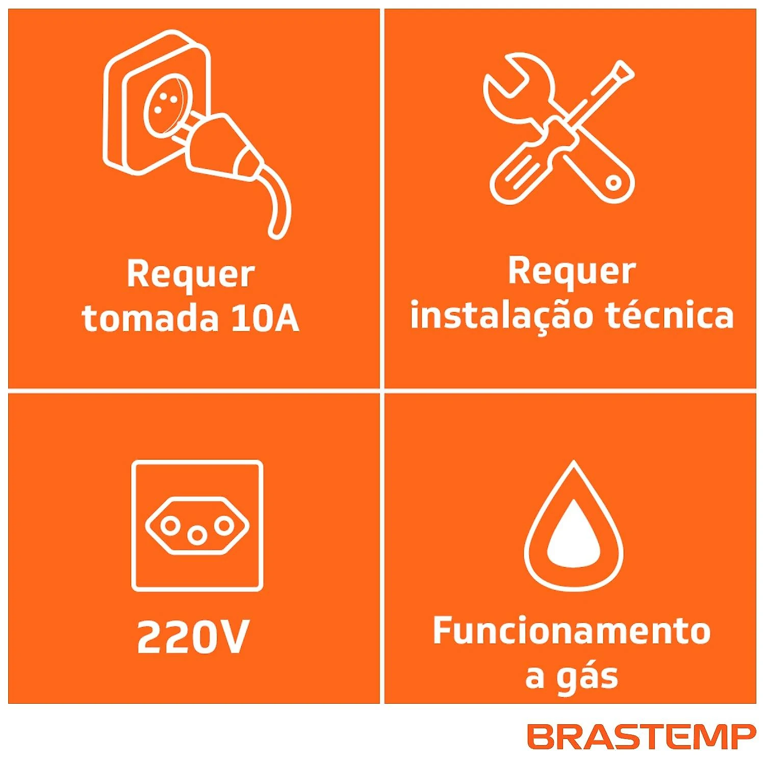 Forno de Embutir a Gás Brastemp 78 Litros Preto com Grill e Timer Touch - BOA84AE 220