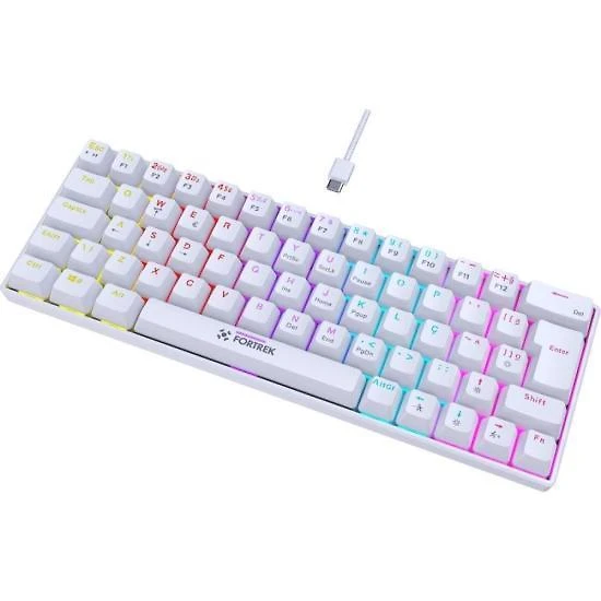 Miniatura Teclado Gamer Mecânico Fortrek Gravity 65 Compact Switch