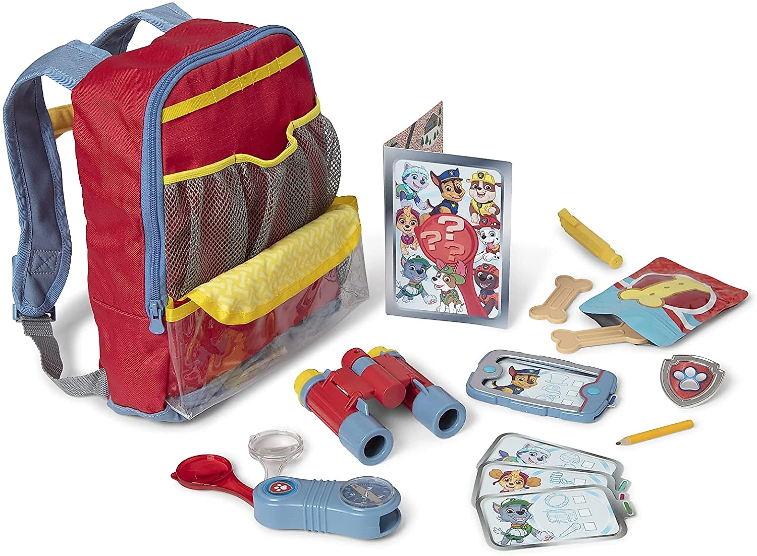 Melissa e Doug Mochila Completa com Kit Patrulha Canina 15 Peças
